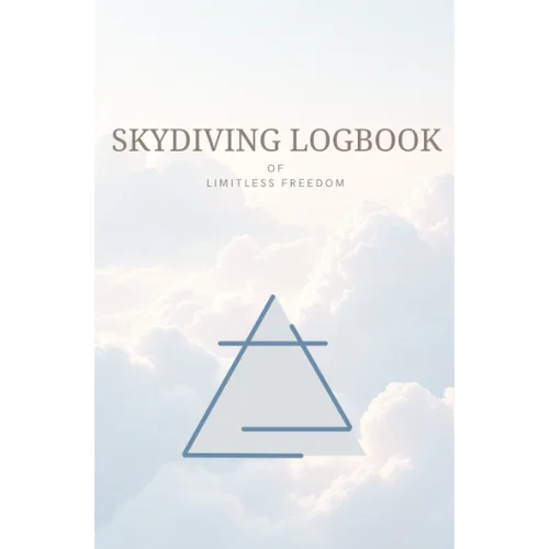 Sprungbuch für grenzenlose Freiheit, für alle Fallschirmspringer: Dein persönliches Sprungbuch